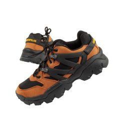 Buty trekkingowe Caterpillar Reactor Marron. Brązowe trekkingi męskie CATERPILLAR, z gumy, bez zapięcia. Za 263.50 zł.