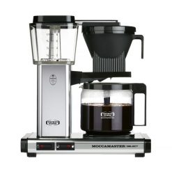 Moccamaster KBG 741 Select - Polished Silver - Ekspres przelewowy. Szare ekspresy przelewowe Moccamaster. W wyprzedaży za 1,049.00 zł.