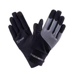 Rękawiczki Do Biegania Seram Dla Dorosłych Unisex. Czarne rękawiczki męskie IQ, bez wzorów, z elastanu. Za 134.79 zł.