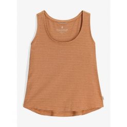 Tank top damski Royal Robbins Vacationer Boxy Tank. Brązowe koszulki sportowe damskie ROYAL ROBBINS, bez wzorów, bez ramiączek. Za 219.99 zł.