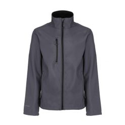 Kurtka Męska Honestly Made Recycled Soft Shell. Szare kurtki męskie Regatta, m, bez wzorów, sportowe, bez kaptura. Za 237.99 zł.