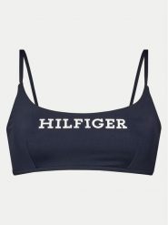 Tommy Hilfiger Góra od bikini UW0UW05302 Granatowy. Niebieskie bikini Tommy Hilfiger, bez wzorów, z syntetyku. Za 129.99 zł.