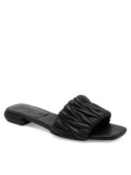 Badura Klapki FELICIE-V1328L-36-1 Czarny. Czarne klapki damskie Badura, bez wzorów, ze skóry, bez obcasa, bez zapięcia. Za 229.99 zł.