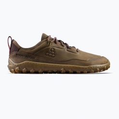 Buty barefoot męskie Vivobarefoot Tracker Leather Low. Brązowe buty zimowe męskie Vivobarefoot, bez wzorów, bez obcasa, bez zapięcia. Za 619.99 zł.