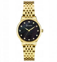 Zegarek Lovrin Zegarek damski Accurist 77004 CYRKONIE złoty. Żółte zegarki damskie Lovrin, złote. Za 655.00 zł.