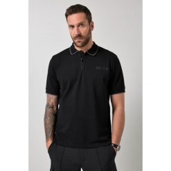 Męska Koszulka polo FLEXNAMIC® golf pika rękaw 1/2 zamek błyskawiczny. Czarne swetry męskie JAY-PI, m, bez wzorów, z bawełny, bez kołnierzyka, bez ramiączek. Za 199.99 zł.