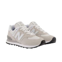 Trampki Damskie Logo. Szare trampki i tenisówki damskie New Balance, bez wzorów, z koronki, bez zapięcia. Za 737.99 zł.