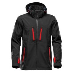 Męska Kurtka Patrol Soft Shell. Czarne kurtki męskie STORMTECH, m, bez wzorów, sportowe, bez kaptura. Za 933.99 zł.