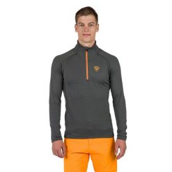 Bluza męska Rossignol Blackside Fleece Hz. Szare bluzy męskie Rossignol, na zimę, m, bez wzorów, sportowe, bez ramiączek, bez kaptura. Za 329.00 zł.