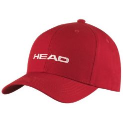 Czapka Head Promotion. Czerwone czapki damskie Head, bez wzorów, sportowe. Za 75.00 zł.