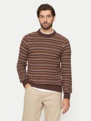 Only & Sons Sweter Musa 22027268 Brązowy Regular Fit. Brązowe swetry męskie Only & Sons, m, bez wzorów, z bawełny, bez kołnierzyka, bez ramiączek. Za 89.99 zł.