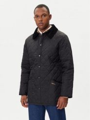 Barbour Kurtka przejściowa MQU0001BK91 Czarny Regular Fit. Czarne kurtki męskie Barbour, m, bez wzorów, z syntetyku, bez kaptura. Za 799.99 zł.