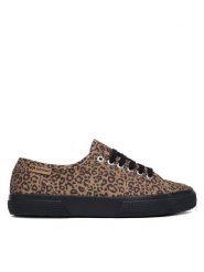 Superga Tenisówki 3790 S6151HW Brązowy. Brązowe trampki i tenisówki damskie Superga, bez wzorów, z materiału, bez zapięcia. Za 279.99 zł.