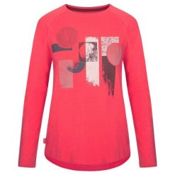 Damska koszulka LOAP ABENKA L — 95% bawełna, 5% elastan. Fioletowe bluzki damskie WOMEN'S BEST, l, bez wzorów, z bawełny, bez kołnierzyka, bez ramiączek. Za 146.99 zł.