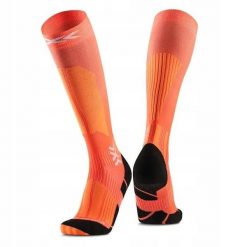 Skarpety X-Socks SKI TOURING PERFORM OTC O072. Brązowe skarpetki damskie X-Socks, bez wzorów. Za 169.99 zł.