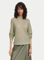 BOSS Sweter Fewena 50564438 Zielony jasny Relaxed Fit. Zielone swetry nierozpinane damskie Boss, s, bez wzorów, z syntetyku, bez kołnierzyka, bez ramiączek. Za 899.99 zł.
