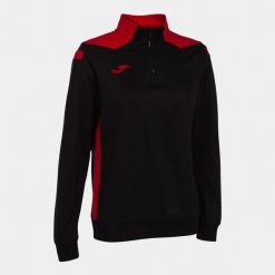 Bluza do piłki nożnej damska Joma Championship VI. Czerwone bluzy damskie Joma, xs, bez wzorów, z materiału, bez ramiączek, bez kaptura. Za 109.60 zł.
