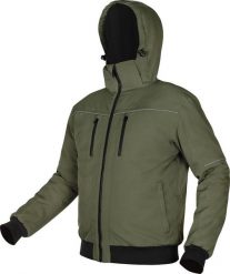 Kurtka męska Neo Tools Kurtka ocieplana z kapturem OUTDOOR, zielona, rozmiar XXXL. Zielone kurtki męskie NEO TOOLS, m, bez wzorów, z kapturem. Za 188.56 zł.