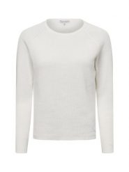 Marie Lund sweter z dzianiny - Nak Kobiety Bawełna biały, XL. Białe swetry nierozpinane damskie Marie Lund, xl, bez wzorów, z bawełny, bez kołnierzyka, bez ramiączek. Za 169.95 zł.