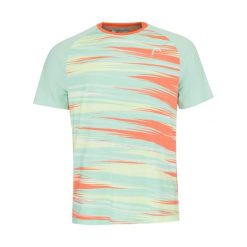 T-shirt męski TOPSPIN. Brązowe koszulki sportowe męskie Head, m, bez wzorów, z materiału, bez ramiączek. W wyprzedaży za 140.00 zł.