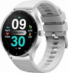 Smartwatch Gravity GT2-7 Biały (GT2-7). Białe zegarki smartwatch Gravity, bez wzorów. Za 177.00 zł.