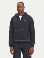 Adidas Bluza Essentials Trefoil JW0969 Czarny Regular Fit. Czarne bluzy męskie Adidas, m, bez wzorów, z bawełny, bez ramiączek, bez kaptura. Za 219.99 zł.