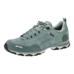 Buty trekkingowe damskie Meindl Ontario Gore-Tex. Niebieskie obuwie trekkingowe damskie MEINDL, z gore-texu, bez zapięcia. Za 823.65 zł.