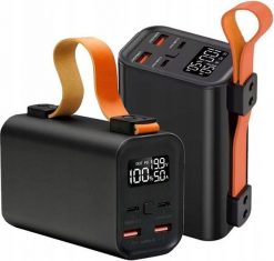 POWERBANK 100W SUPER SZYBKIE ŁADOWANIE 30000mAh AMPER WOLT DO LAPTOPA 2xPD. Powerbanki Baseus. Za 437.23 zł.