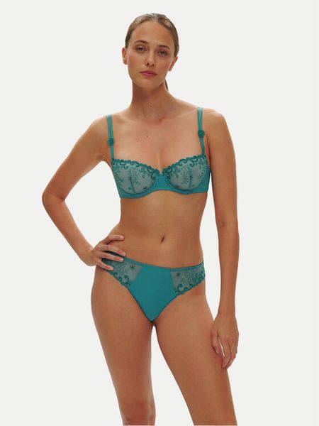 Simone Pérèle Biustonosz balkonetka Delice 12X330 Niebieski. Niebieskie biustonosze Simone Pérèle, bez wzorów, z syntetyku. Za 199.99 zł.