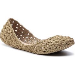 Baleriny MELISSA - Campana Crochet Ad 32246 Golden Gitter 51800. Żółte balerinki damskie Melissa, bez wzorów, z tworzywa sztucznego, bez obcasa, bez zapięcia. Za 369.00 zł.