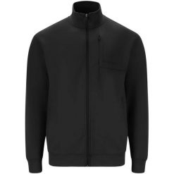 Bluza zapinana na zamek błyskawiczny Virtus Taro. Czarne bluzy męskie VIRTUS, m, bez wzorów, bez ramiączek, bez kaptura. Za 336.00 zł.