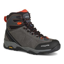 Buty trekkingowe męskie wysokie Trezeta DRIFT WP. Brązowe trekkingi męskie Trezeta, z gumy, bez zapięcia. Za 519.90 zł.