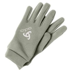 Rękawice Odlo Gloves full finger STRETCHFLEECE LINER. Brązowe rękawiczki damskie ODLO, bez wzorów. Za 139.99 zł.