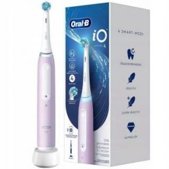 Braun Oral-b szczoteczka elektryczna iO4 lawendowa. Fioletowe szczoteczki elektryczne BRAUN. Za 362.99 zł.
