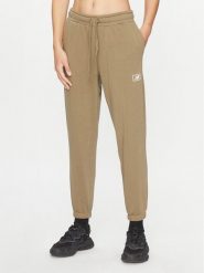 New Balance Spodnie dresowe Essentials French Terry Pant WP33508 Zielony Regular Fit. Zielone spodnie dresowe damskie New Balance, bez wzorów, z bawełny. Za 209.99 zł.