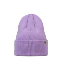Czapka BUFF KNITTED BEANIE LILON GRAPE ICE. Fioletowe czapki damskie Buff, na zimę, bez wzorów, sportowe. W wyprzedaży za 83.93 zł.