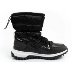 Buty śniegowce Colmar Warmer Plain 165 czarne. Czarne śniegowce damskie z gumy, przed kolano, bez zapięcia. Za 518.78 zł.