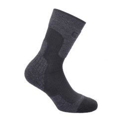 Skarpety trekkingowe z wełną Trekking Sock Mid. Czarne skarpetki damskie CMP, bez wzorów, z elastanu. Za 79.99 zł.
