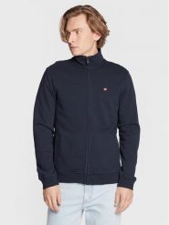 Napapijri Bluza Balis NP0A4GBA Granatowy Regular Fit. Niebieskie bluzy męskie Napapijri, m, bez wzorów, z bawełny, bez ramiączek, bez kaptura. Za 429.99 zł.