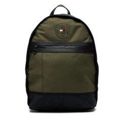 Plecak Tommy Hilfiger. Brązowe plecaki męskie Tommy Hilfiger, bez wzorów. Za 699.99 zł.