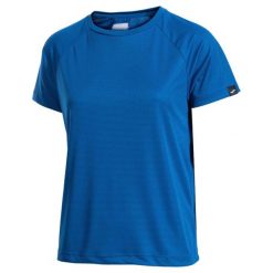 Koszulka do biegania damska Joma R-Night Iconic. Niebieskie bluzki damskie Joma, s, bez wzorów, sportowe, bez kołnierzyka, bez ramiączek. Za 129.99 zł.