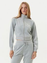 Guess Bluza V3BQ22 K0232 Zielony Regular Fit. Zielone bluzy damskie Guess, xs, z aplikacjami, z syntetyku, bez ramiączek, bez kaptura. Za 279.99 zł.