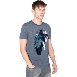 Jack & Jones Aimi Koszulka Niebieski. Niebieskie t-shirty męskie Jack & Jones, l, bez wzorów, z bawełny, bez kołnierzyka, bez ramiączek. Za 88.95 zł.
