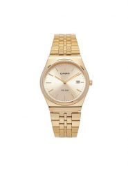 Casio Zegarek Classic MTP-B145G-9AVEF Złoty. Żółte, analogowe zegarki męskie Casio, bez wzorów, złote. Za 359.99 zł.