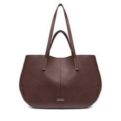 Torebka GINO ROSSI. Brązowe shopperki damskie Gino Rossi, bez wzorów, bez dodatków. Za 299.99 zł.