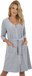 Vivisence Vivisence 5011 szary XL Nocna szlafrok. Szare szlafroki damskie Vivisence, xl, bez wzorów, bez ramiączek, bez kaptura. Za 179.99 zł.