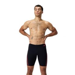 Kąpielówki męskie spodenki kąpielowe Speedo Hyperboom Jammer. Czarne kąpielówki męskie Speedo, m, bez wzorów. Za 169.99 zł.