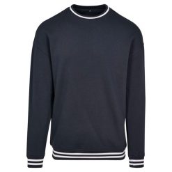 Bluza Dla Dorosłych Unisex College. Białe bluzy męskie BUILD YOUR BRAND, m, bez wzorów, bez ramiączek, bez kaptura. Za 163.99 zł.