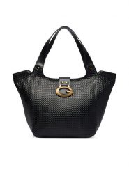 Guess Torebka Camden HWWW93 08240 Czarny. Czarne shopperki damskie Guess, z aplikacjami, ze skóry, bez dodatków. Za 714.99 zł.