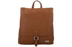 Plecak skórzany BARBERINI'S 976-12 j. brązowy. Brązowe plecaki damskie Barberinis, bez wzorów, ze skóry, biznesowe. Za 329.99 zł.